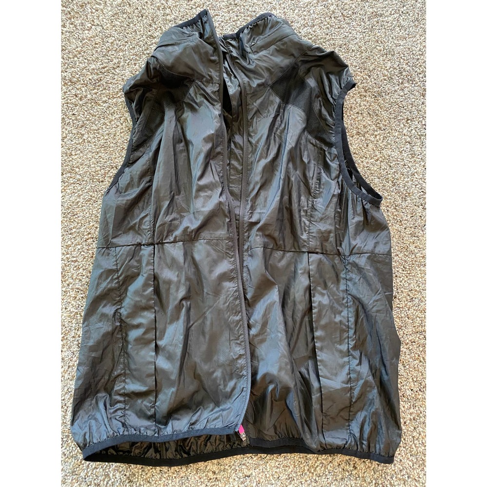 ZYIA Active Black Trainer Vest Hooded Lightweight Full Zip - XL - Picture 1 of 6